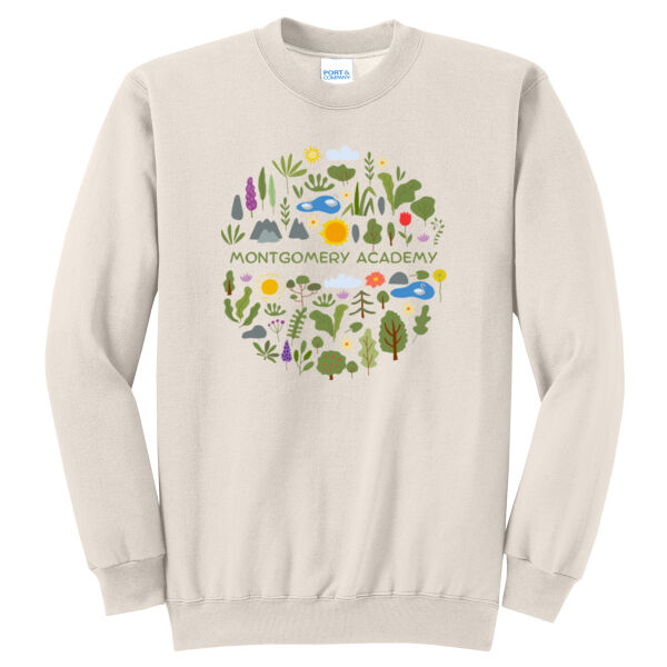 Montgomery Academy - Core Fleece Crewneck Sweatshirt Thumbnail